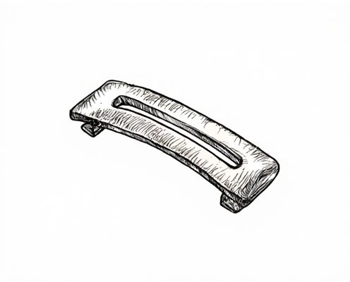 Acrylic Barrette in Accessories: Style Versatility, Durability, and Fashion Pairings