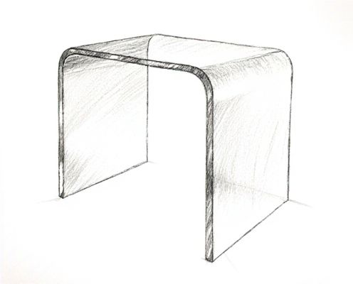 Acrylic Side Table in Modern Women's Furniture: Style, Versatility, and Care