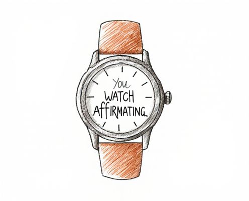 Affirmation Message Watch: Empowering Women Through Wearable Inspiration