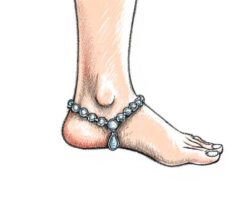 Ankle Bracelets in Women's Jewelry: Style Significance, Material Choices, and Fashion Pairings