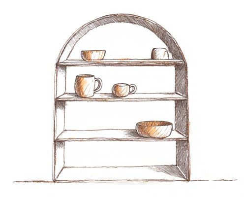 Arch Shelf Design in Homeware: Aesthetic Appeal, Functional Benefits, and Styling Tips for Women's Spaces