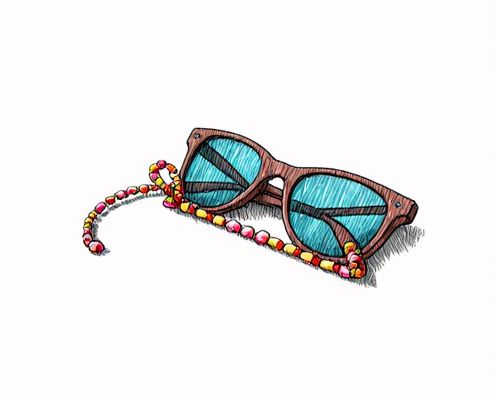 Beaded Sunglass Holders in Women's Accessories: Style, Versatility, and Functional Appeal