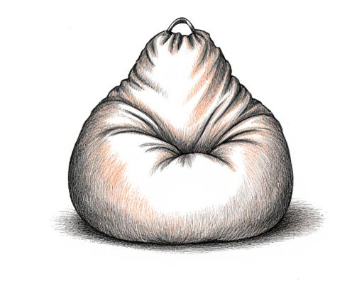 Bean Bag in Bag: Ergonomic Comfort and Versatile Support for Women's Relaxation
