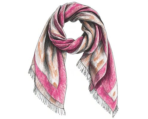 Bias-Cut Scarf in Accessories: Elegance, Styling Versatility, and Fabric Choices