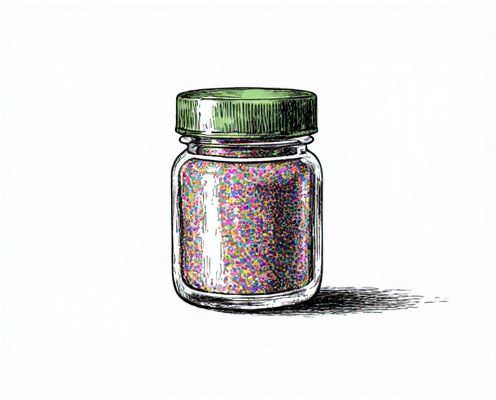 Biodegradable Glitter in Beauty: Benefits, Application, and Environmental Impact