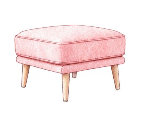 Blush Ottoman in Furniture: Style, Versatility, and Decorating Tips