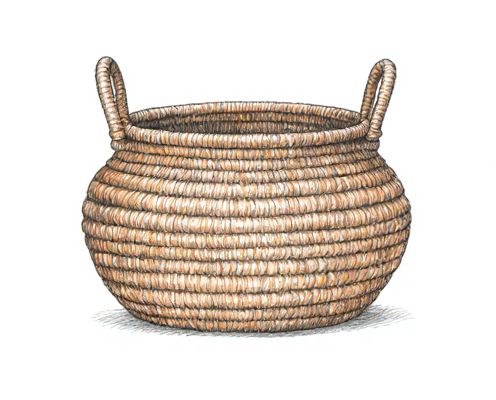Boho Rattan Baskets in Homeware: Stylish Storage and Decorative Accents for Women's Spaces