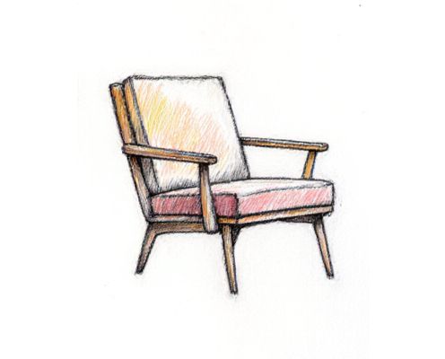 Boucle Armchair in Women's Furniture: Style, Comfort, and Versatility