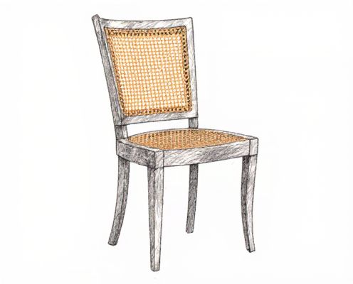 Cane Accent Chair in Women's Furniture: Style, Comfort, and Versatility