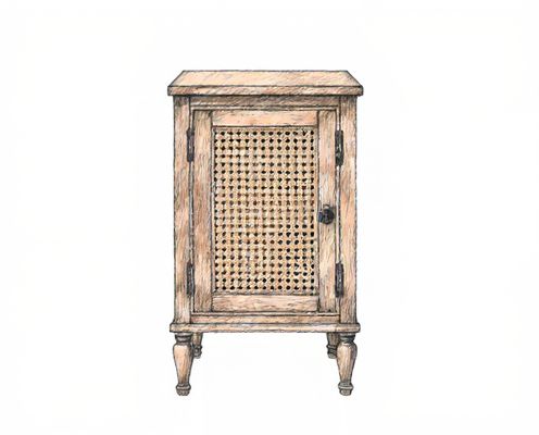 Cane Cabinets in Women's Furniture: Style, Functionality, and Care