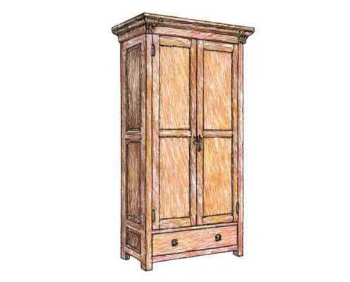 Cane Wardrobe in Furniture: Style, Functionality, and Care for Women's Spaces