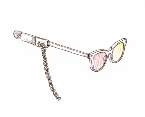Chain-Accent Sunglasses: Style Elements, Choosing Tips, and Outfit Pairing