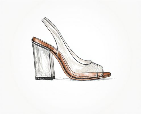 Clear Vinyl Heels in Women's Footwear: Style Versatility, Comfort Features, and Outfit Pairing