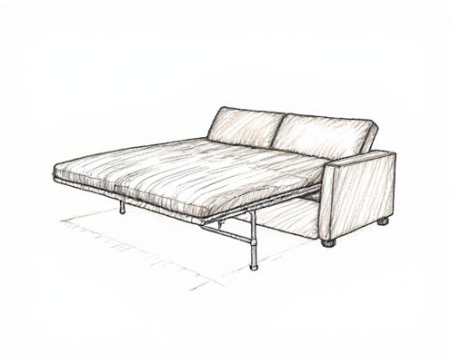 Convertible Sofa Beds in Women's Furniture: Versatility, Comfort, and Style