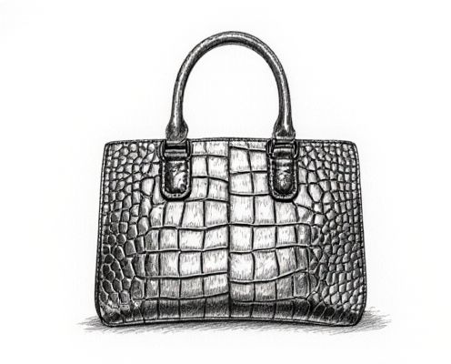Croc-Embossed Top Handle Bags: Style Features, Material Benefits, and Outfit Pairings