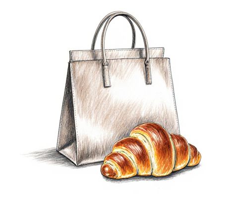 Croissant Bags in Everyday Handbags: Style, Functionality, and Organization