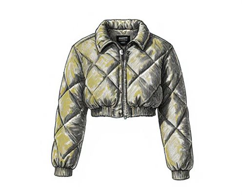 Cropped Quilted Jacket in Outerwear: Styling, Versatility, and Care