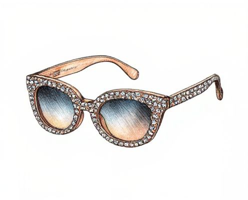 Crystal-Embellished Sunglasses: Style, Versatility, and Care Tips