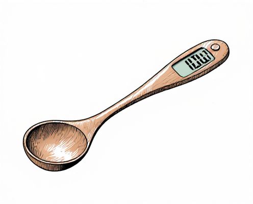 Digital Scale Spoon in Kitchenware: Precision Measuring for Modern Cooking