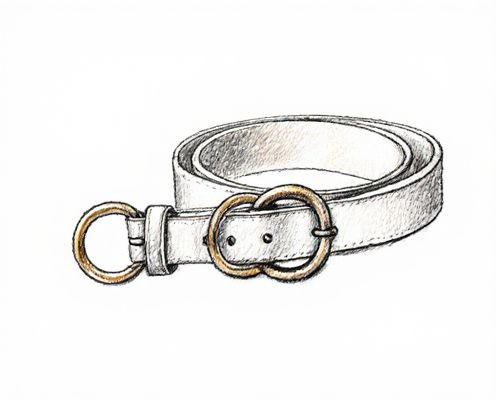 Double-Ring Belts in Women's Fashion Accessories: Versatility, Styling Tips, and Material Choices