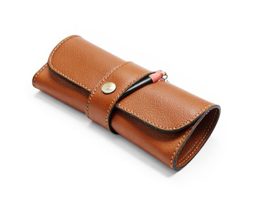 Eco Leather Pencil Cases in Stationery: Sustainable Style and Practical Organization