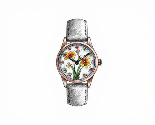 Enamel Floral Dial Watches: Elegance, Craftsmanship, and Style for Women