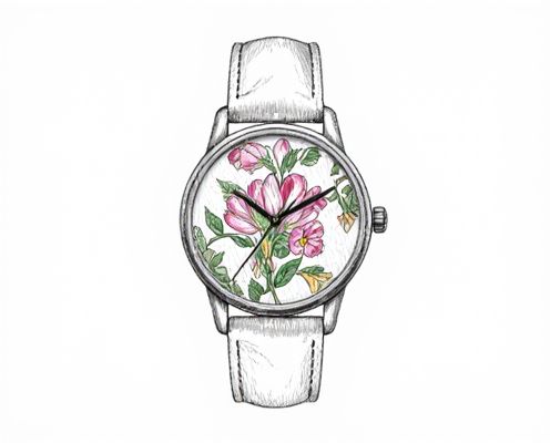 Enamel Floral Motif in Women's Watches: Artistry, Trends, and Styling