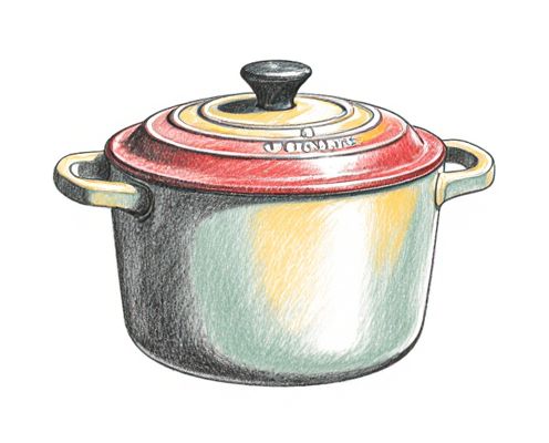 Enameled Cast Iron Cocotte: Style, Performance, and Versatility in Women's Kitchenware