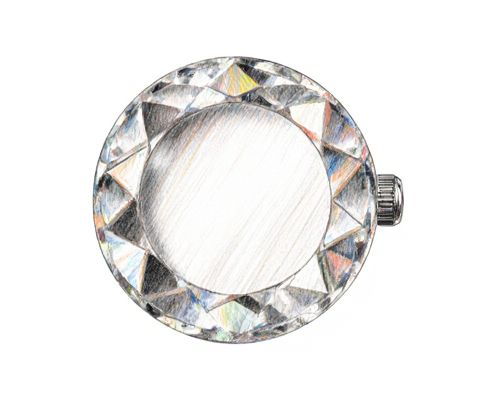 Facet-Cut Crystal in Women's Watches: Elegance, Design, and Durability
