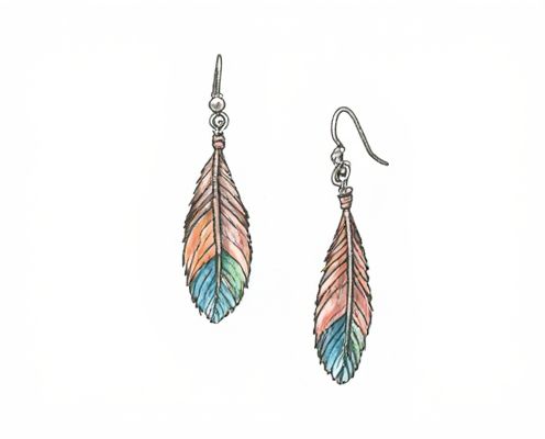 Feathered Earrings in Women's Accessories: Styling, Material Choices, and Fashion Impact