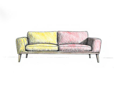 Feminine Silhouette Sofa in Furniture Design: Elegance, Comfort, and Style