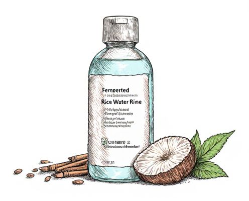 Fermented Rice Water Rinse in Haircare: Benefits, Application Methods, and Suitability for Different Hair Types