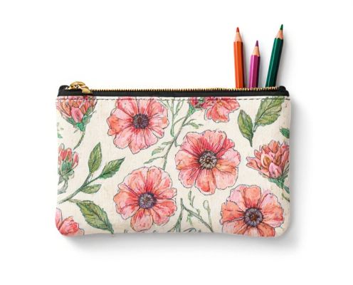 Floral Pen Pouches in Stationery: Practicality, Design Trends, and Gift Ideas