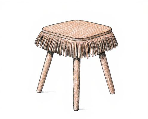 Fringe Stools in Women's Furniture: Style, Versatility, and Decor Appeal