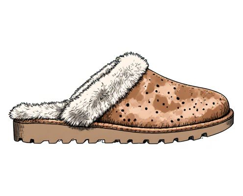 Fuzzy Slippers in Women's Footwear: Comfort, Style, and Material Choices
