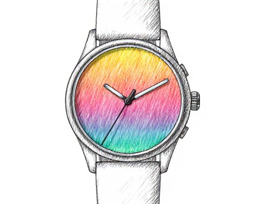 Gradient Dial Watches for Women: Style, Features, and Selection Tips