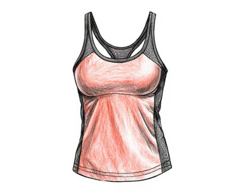 Mesh Panel Tops in Activewear: Style, Breathability, and Performance