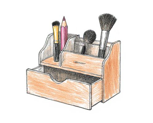 Modular Makeup Organizer in Furniture: Design, Functionality, and Space-Saving Solutions