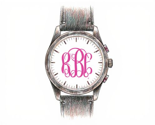 Monogram Personalization in Women's Watches: Styles, Trends, and Customization Options