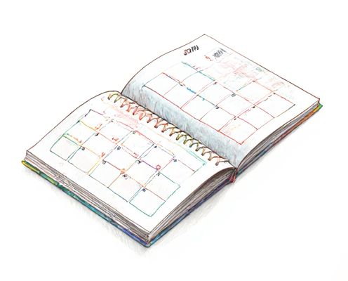 Monthly Spreads in Women's Stationery: Organization, Design Trends, and Personalization