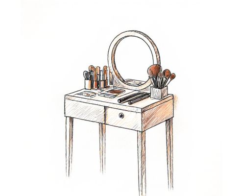 Multipurpose Makeup Stations in Furniture: Design, Functionality, and Organization