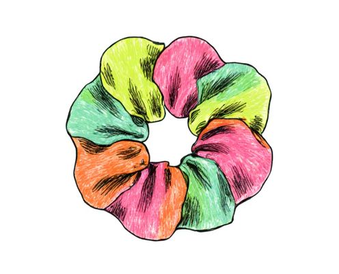 Neon Scrunchie in Accessories: Style Impact, Versatility, and Trend Integration