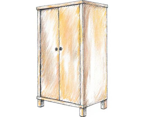 Petite Wardrobe in Furniture: Stylish Storage Solutions for Small Spaces