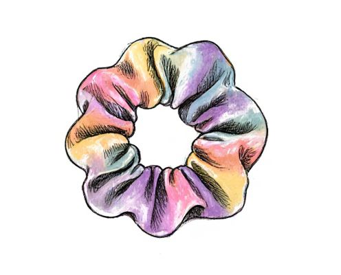 Plant-Dyed Silk Scrunchies: Unique Gifts for Hair Care and Style