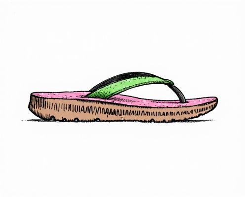 Platform Flip-Flops in Women's Footwear: Styles, Comfort, and Fashion Trends