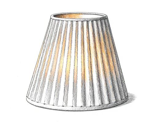 Pleated Lamp Shade in Interior Decor: Styles, Materials, and Placement