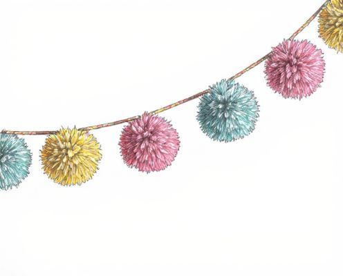 Pom Pom Garland in Women's Product Decor: Style, Uses, and Creative Inspiration