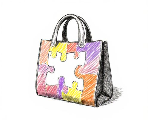 Puzzle Bag in Bag: Features, Fashion Appeal, and Organizational Benefits for Women