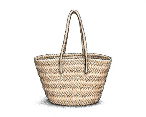 Raffia Shoulder Bag in Bag: Versatile Style, Functionality, and Sustainable Fashion