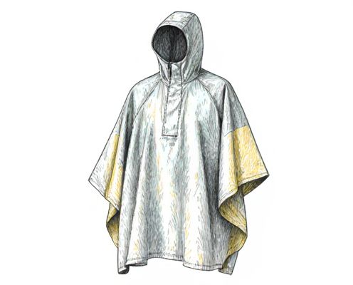Rain Poncho in Women's Outerwear: Styles, Materials, and Fashion Trends